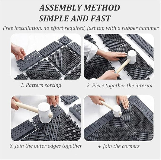 Modular Anti-Slip Floor Mat