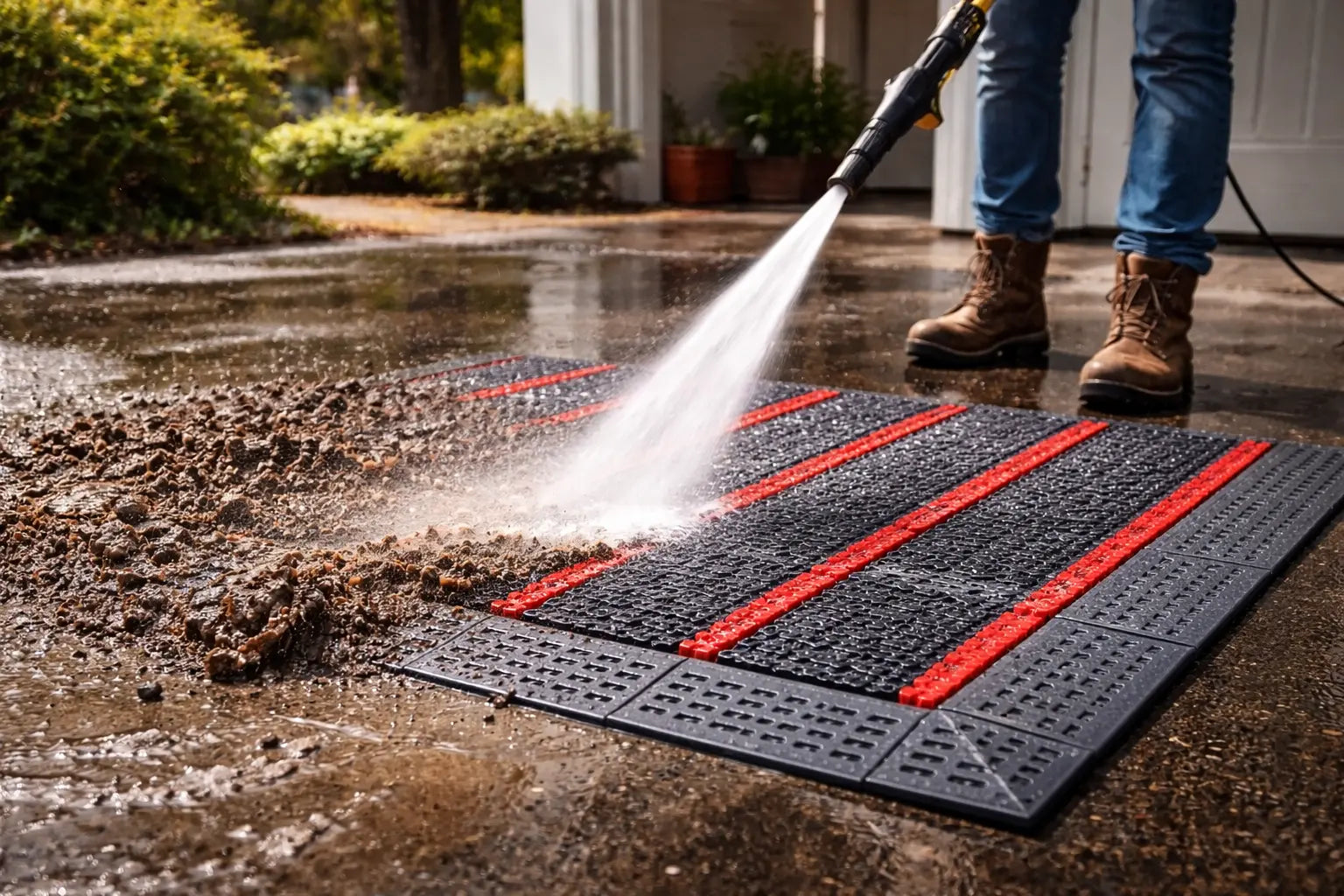 Modular Anti-Slip Floor Mat Tiss Living